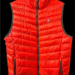 Champion Men's Vibrant Red Quilted Vest